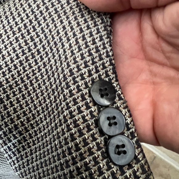 VINTAGE..ANDRE’ VACHON MENS SPORT BLAZER WOOL & SILK IN EXCELLENT CONDITION. - Picture 12 of 12